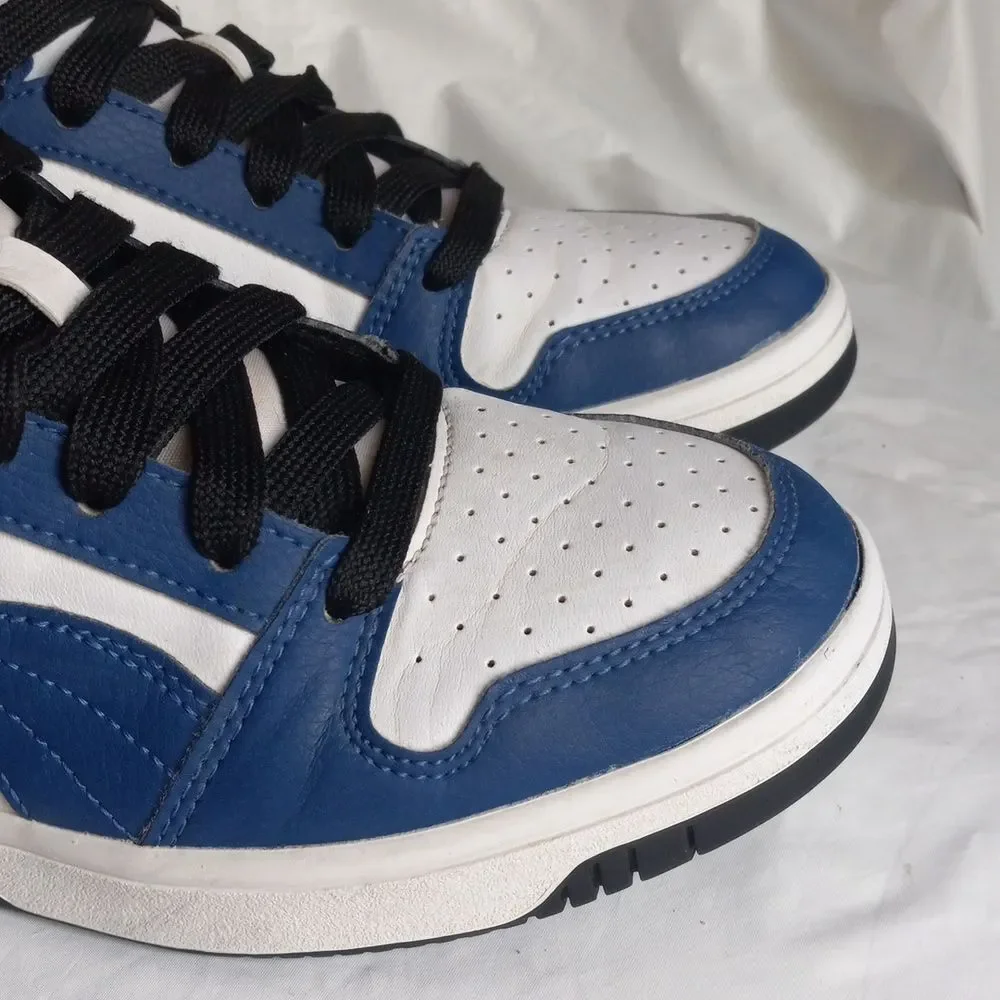 Puma 6 Mens White and Blue
